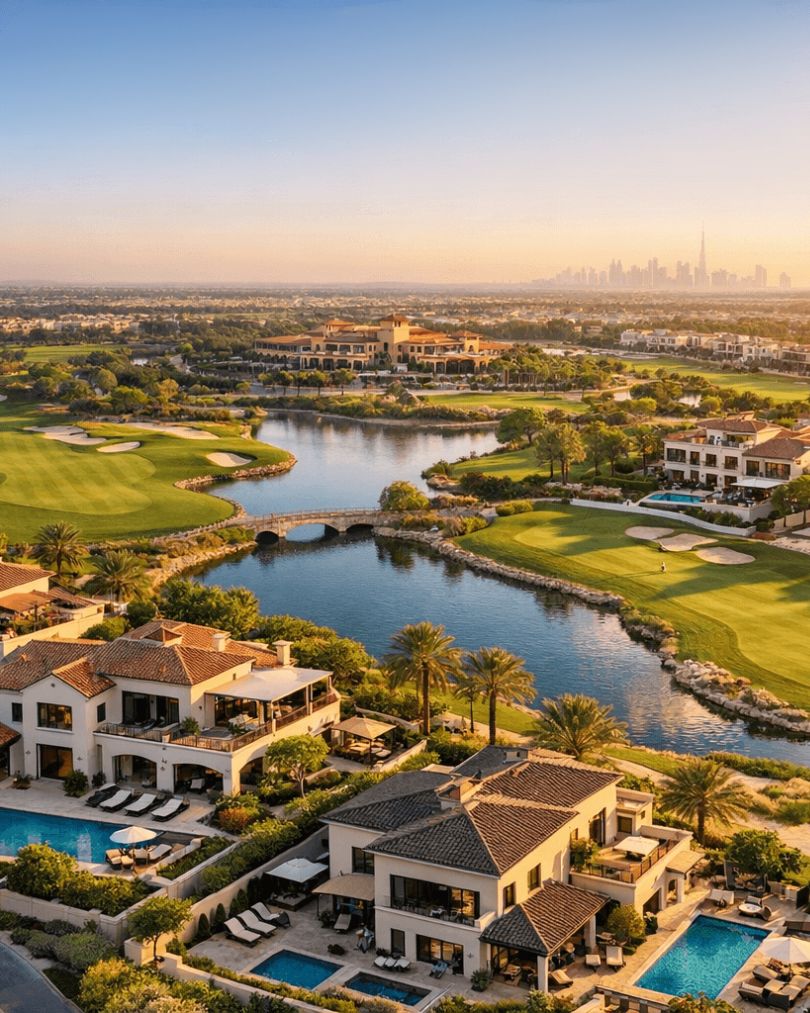 Jumeirah luxury beachfront district in Dubai